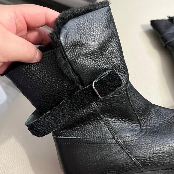 NWOB - Yokono Faux Fur Lined Heeled Ankle Boots - Made in Spain - EU 40/US 9-9.5 - Picture 5 of 12